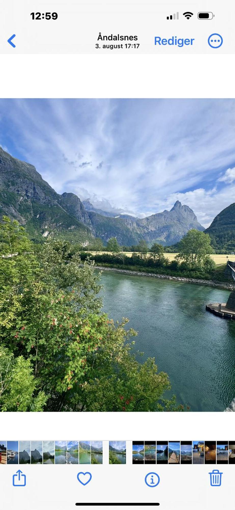Utsikten Kongen Andalsnes